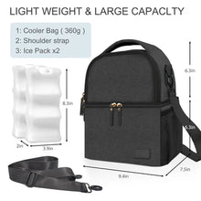 Load image into Gallery viewer, Olive & Cloud Breast Pump Bag with Cooler