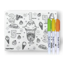 Load image into Gallery viewer, Doodle and Play Mini Reusable Coloring Mat