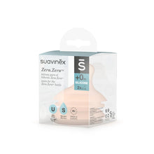 Load image into Gallery viewer, Suavinex ZERO ZERO Anti-Colic Silicone Nipple Teat – Pack of 2, 0+ Months, BPA-Free