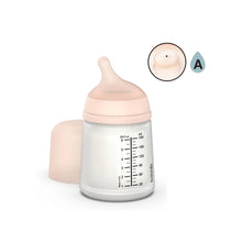 Load image into Gallery viewer, Suavinex ZERO ZERO BPA-Free Anti-Colic Silicone Baby Bottle – 180ml, For Newborns (0+ Months)
