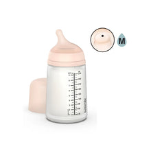 Load image into Gallery viewer, Suavinex ZERO ZERO BPA-Free Anti-Colic Silicone Baby Bottle – 270ml, For Newborns (0+ Months)