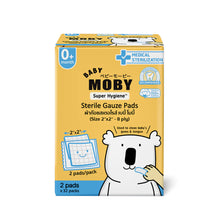 Load image into Gallery viewer, Baby Moby Sterile Gauze Pads