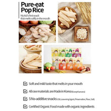 Load image into Gallery viewer, Pure-Eat Baby Food Organic Pop Rice Snack 30g