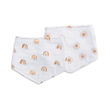Load image into Gallery viewer, Lulujo Muslin Bandana Bibs