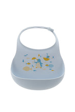 Load image into Gallery viewer, Richell Silicone Bib With Food Catcher
