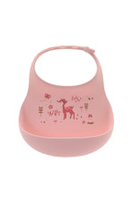 Load image into Gallery viewer, Richell Silicone Bib With Food Catcher