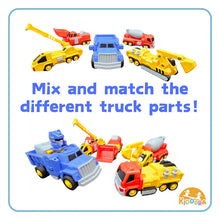 Load image into Gallery viewer, Kiddora 5-in-1 Magnetic Construction Transformer Robot