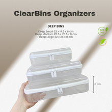 Load image into Gallery viewer, Deep ClearBins (S+M+L)