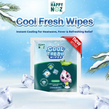 Load image into Gallery viewer, Happy Noz Cool Fresh Wipes (12 Sheets)