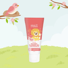 Load image into Gallery viewer, Nature to Nurture Kids Fluoride Gel Toothpaste, 3 Years & Up
