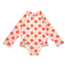 Load image into Gallery viewer, Zoocchini Girls Rashguard Swimsuit