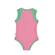 Load image into Gallery viewer, Zoocchini UP50+ Girls Ribbed Swimsuit