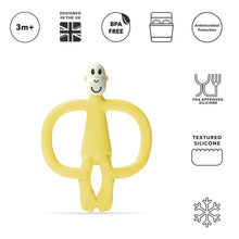 Load image into Gallery viewer, Matchstick Monkey Teething Toy (New Version in Blister Pack)