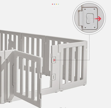 Load image into Gallery viewer, Bonjour 12-Panel Lagom Playpen with Door