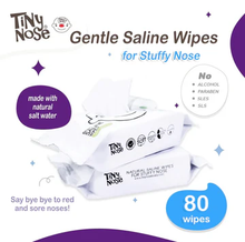 Load image into Gallery viewer, Tiny Nose Saline Wet Wipes (Unscented)