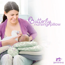 Load image into Gallery viewer, Yomomma - Butterfly Nursing Pillow