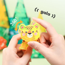 Load image into Gallery viewer, Playdate Kebo Jungle Animals Magnetic Tiles 3y+
