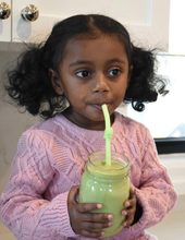 Load image into Gallery viewer, Melii Silicone Animal Straws with Cleaning Brush