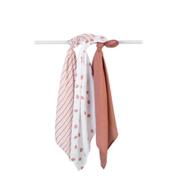 Load image into Gallery viewer, Lulujo Mini Muslin Receiving Blankets (Set of 3)