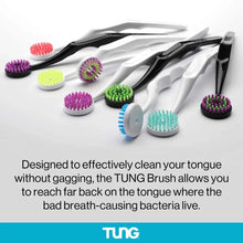 Load image into Gallery viewer, Tung Brush with Cap - Tongue Cleaner (Colors Vary)