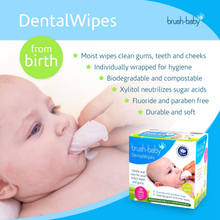 Load image into Gallery viewer, Brush-Baby Dental Wipes