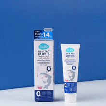 Load image into Gallery viewer, Kindee Organic Pre & Pro Biotic Toothpaste Anti-Plaque 60g 1000ppm 6m+