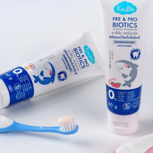Load image into Gallery viewer, Kindee Organic Pre & Pro Biotic Toothpaste Anti-Plaque 60g 1000ppm 6m+