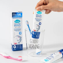 Load image into Gallery viewer, Kindee Organic Pre & Pro Biotic Toothpaste Anti-Plaque 60g 1000ppm 6m+