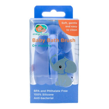 Load image into Gallery viewer, Orange and Peach Silicone Bath Brush