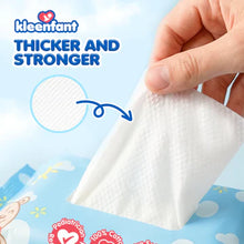 Load image into Gallery viewer, Kleenfant Premium Dry Cotton Wipes (68s)