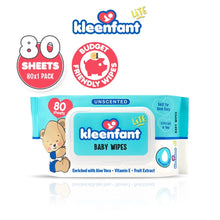 Load image into Gallery viewer, Kleenfant Lite Baby Wipes 80's
