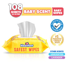 Load image into Gallery viewer, Kleenfant Unscented Baby Wipes