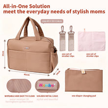 Load image into Gallery viewer, Mambo Puffy Diaper Bag