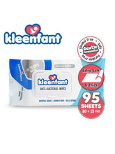 Load image into Gallery viewer, Kleenfant Fresh Scent Antibacterial Wipes (95s)
