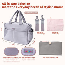 Load image into Gallery viewer, Mambo Puffy Diaper Bag