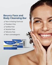 Load image into Gallery viewer, Beuvry Face and Body Cleansing Bar (110g) | Eczema & Sensitive Skin Safe