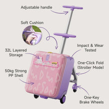 Load image into Gallery viewer, Jovikids 3-in-1 Ride-On Luggage