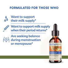 Load image into Gallery viewer, Motherlove - Shatavari Tincture
