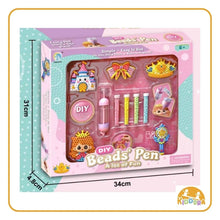 Load image into Gallery viewer, Kiddora Bead Pen Princess Charm Set