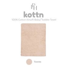 Load image into Gallery viewer, Kottn by Little Palmerhaus - 100% Cotton Airsoft Baby/Toddler Towel