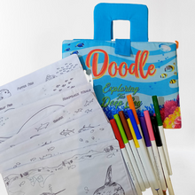 Load image into Gallery viewer, Cloth Books Doodle Explore the Deep Sea