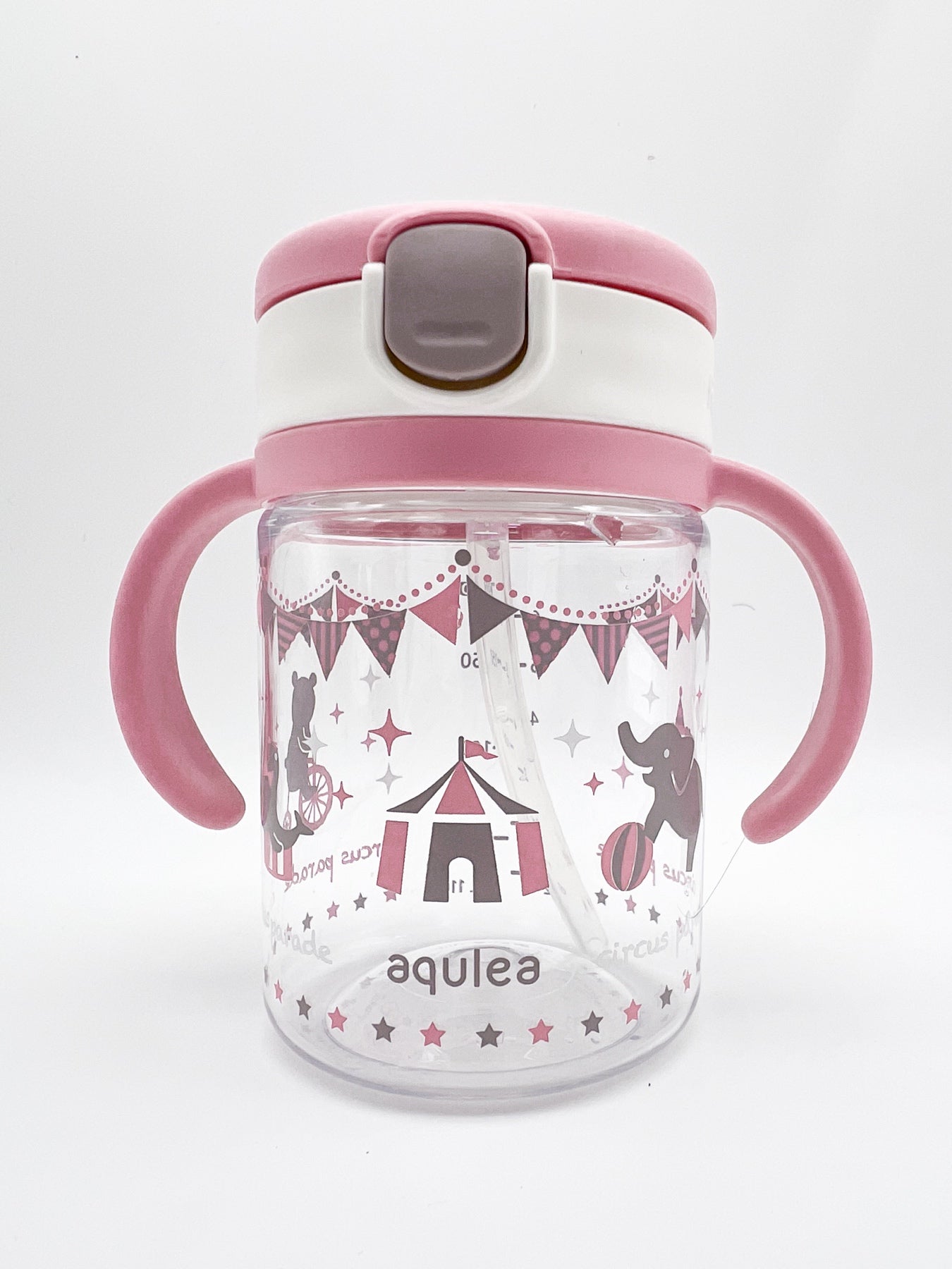 Richell AQ Clear Straw Bottle Mug - Main Image