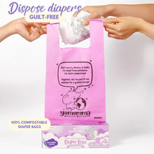 Load image into Gallery viewer, Yomomma 100% Compostable Diaper Bag
