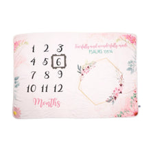 Load image into Gallery viewer, Infantway God’s Promises Milestone Blanket