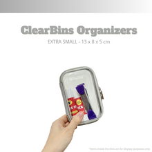 Load image into Gallery viewer, ClearBins Regular Hard Shelled Clear Organizers