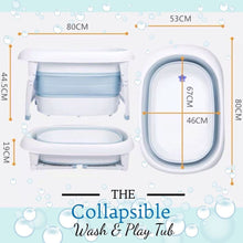 Load image into Gallery viewer, Knicknacks Classic Collapsible Wash and Play Tub