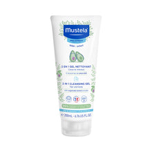 Load image into Gallery viewer, Mustela 2 in 1 Cleansing Gel 200ml