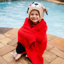 Load image into Gallery viewer, Zoocchini Kids Hooded Towels