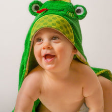 Load image into Gallery viewer, Zoocchini Baby Hooded Towel