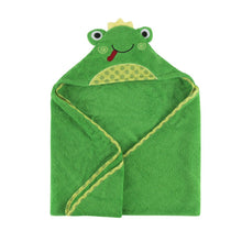 Load image into Gallery viewer, Zoocchini Baby Hooded Towel